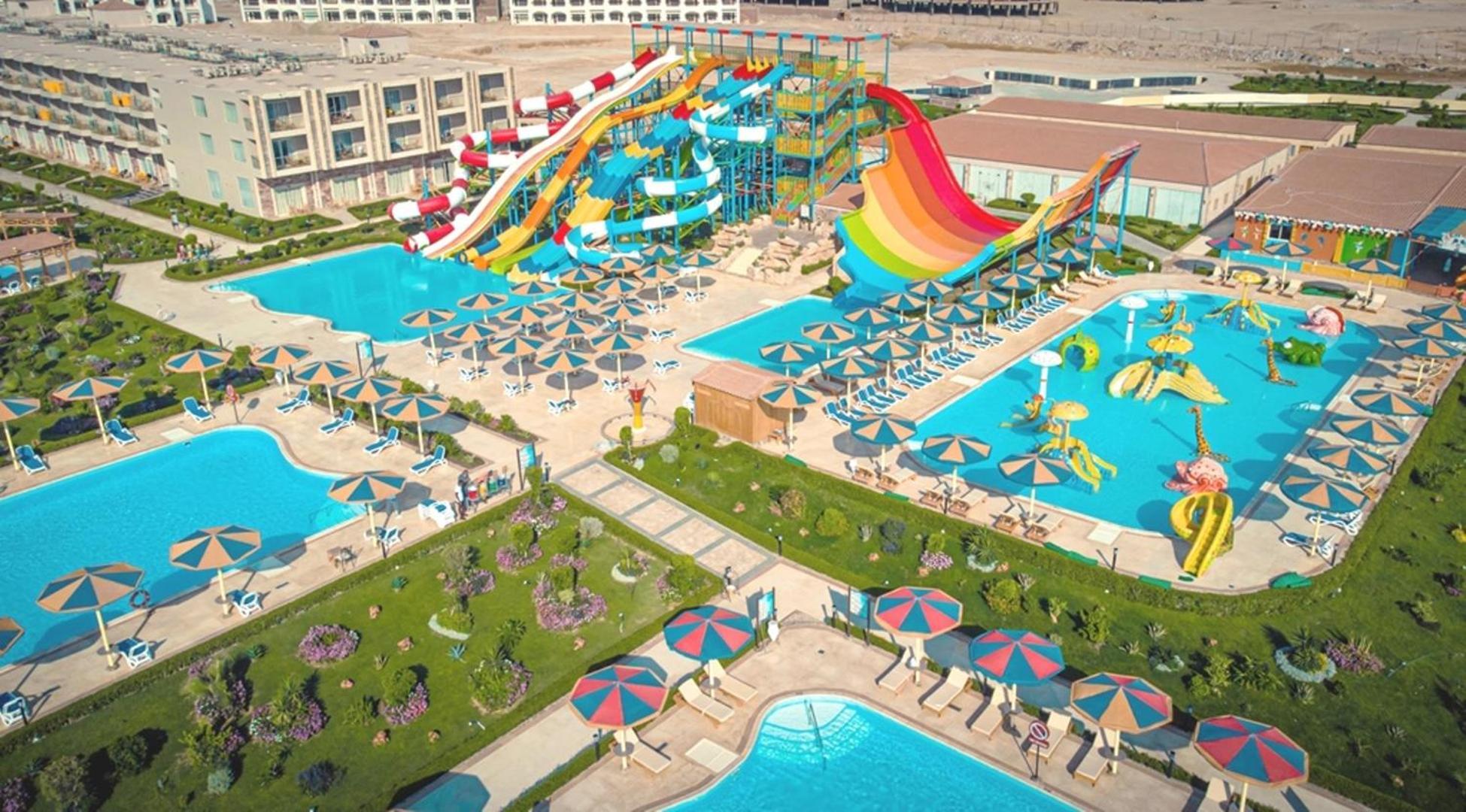 Hawaii Paradise Aqua Park Resort - Families And Couples Only Хургада Экстерьер фото